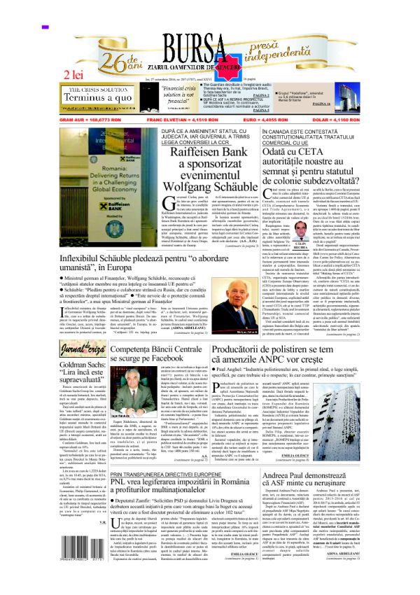 Ediţia din 01.05.2025
