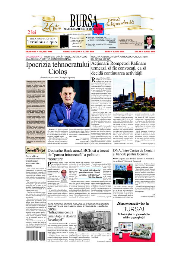 Ediţia din 22.07.2026