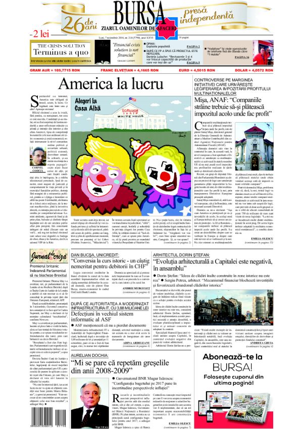 Ediţia din 01.05.2025