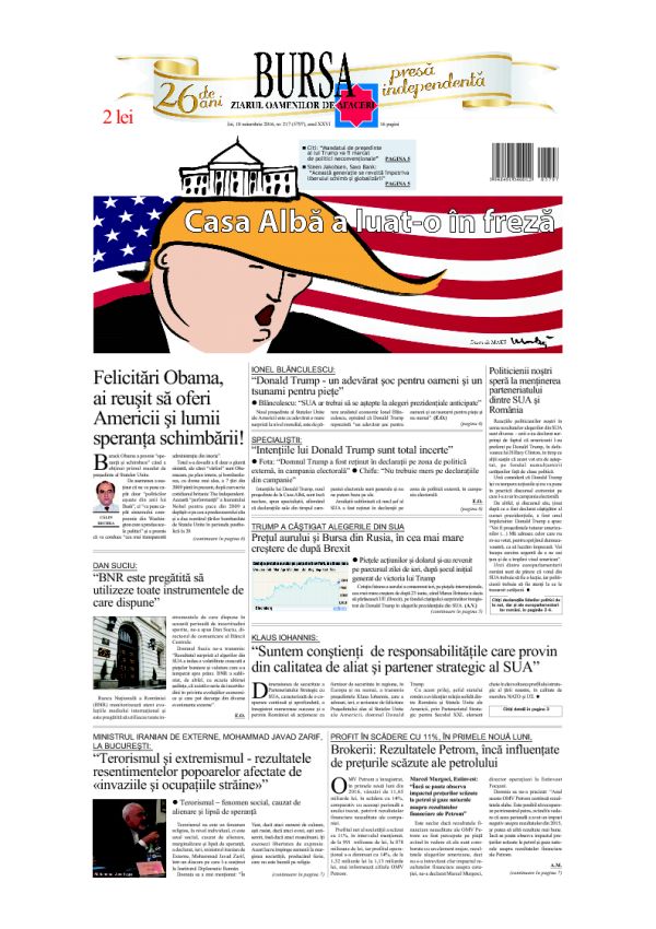 Ediţia din 10.11.2016