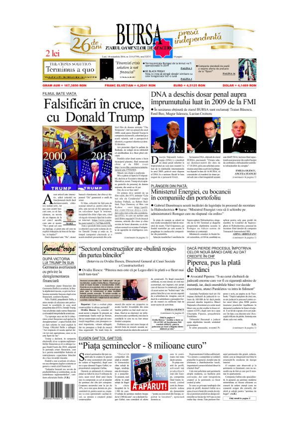 Ediţia din 01.05.2025