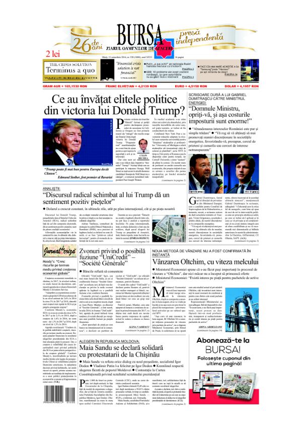 Ediţia din 01.05.2025