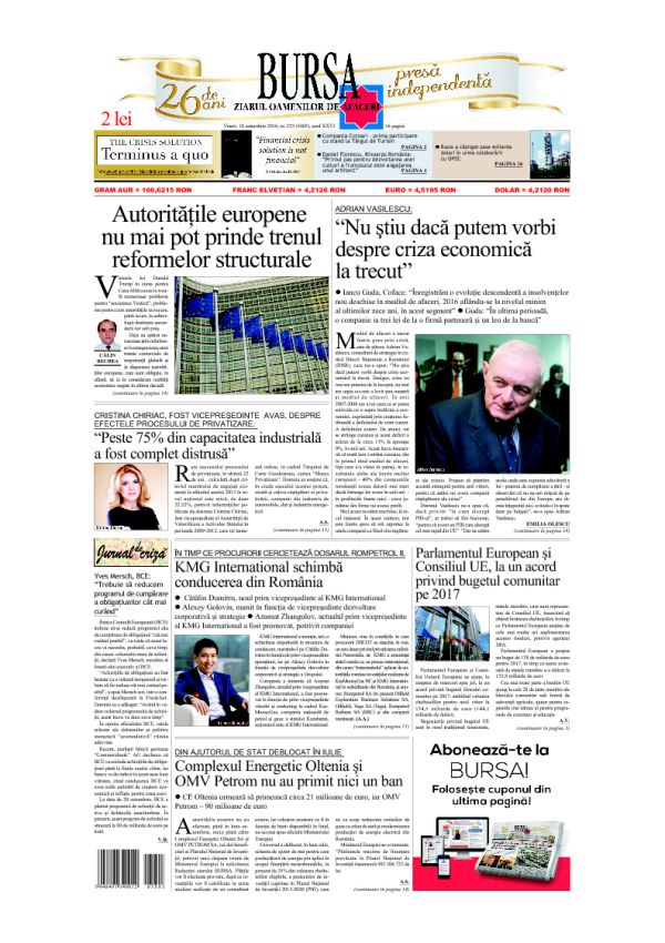 Ediţia din 30.04.2025