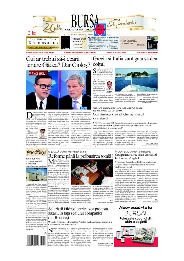 Ediţia din 01.05.2025