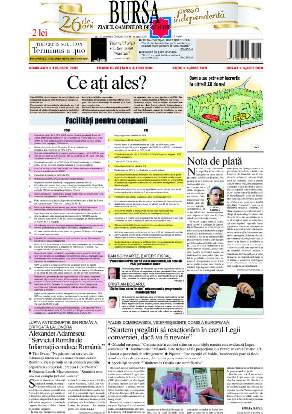 Ediţia din 01.05.2025