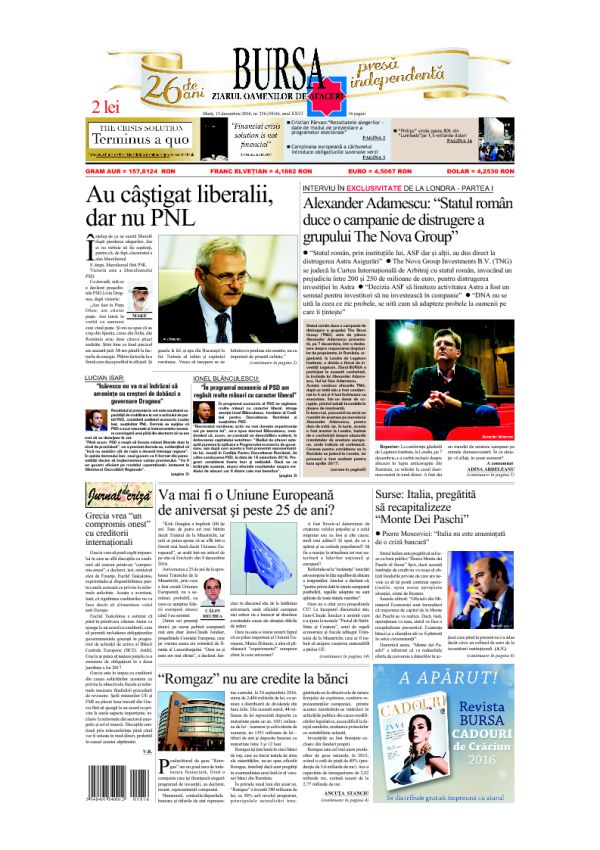 Ediţia din 01.05.2025