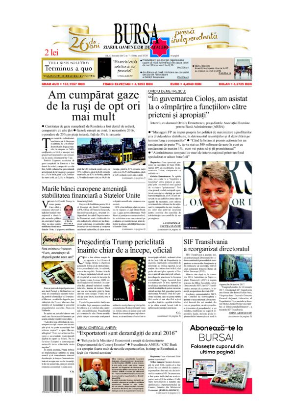 Ediţia din 01.05.2025