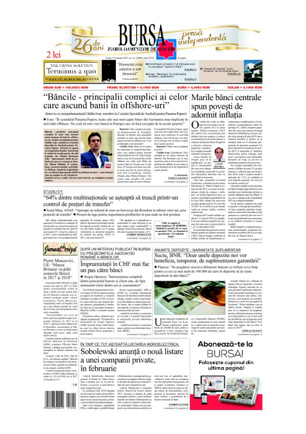 Ediţia din 01.05.2025