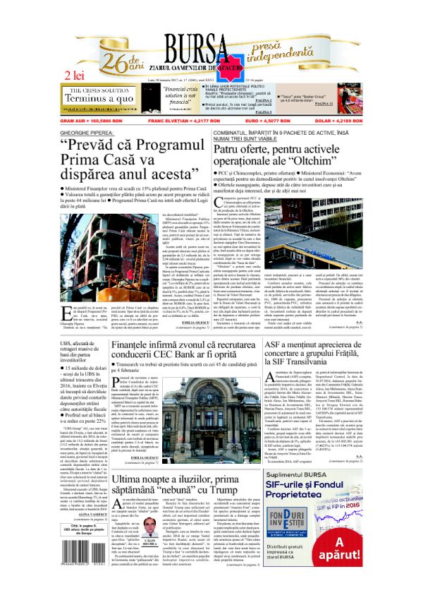 Ediţia din 01.05.2025