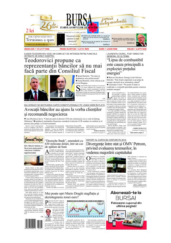 Ediţia din 01.02.2017