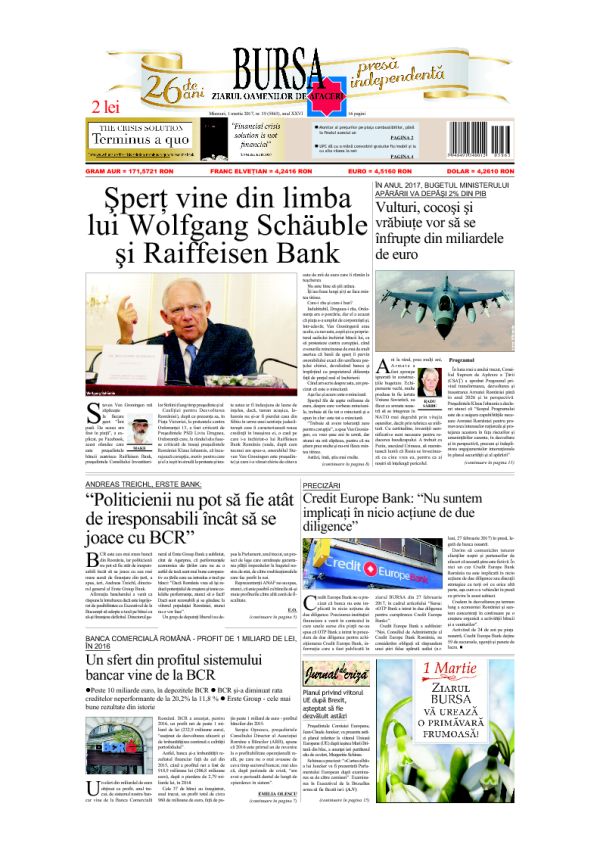 Ediţia din 01.05.2025