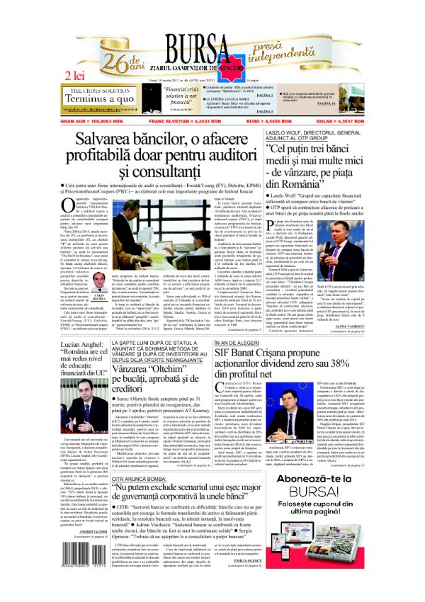 Ediţia din 01.05.2025