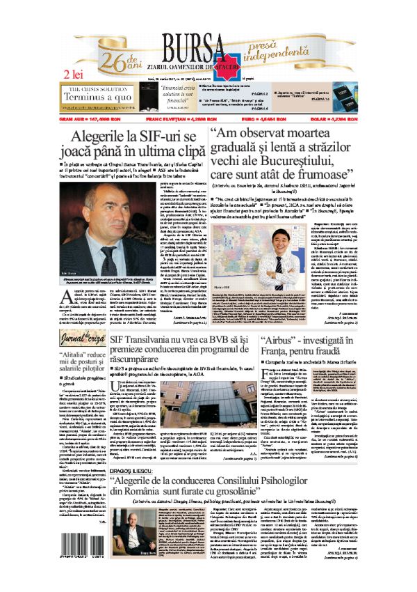 Ediţia din 20.03.2017