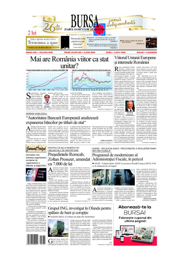 Ediţia din 23.03.2017