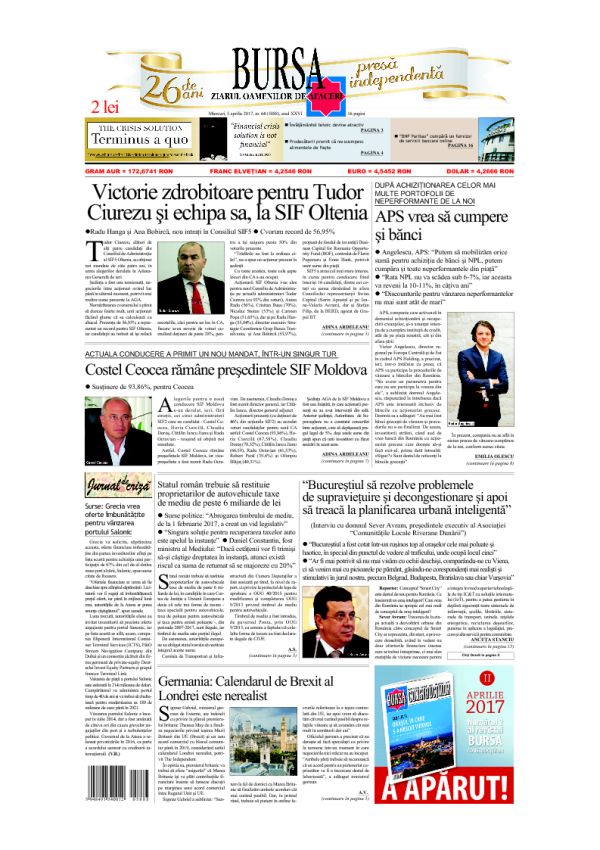 Ediţia din 01.05.2025