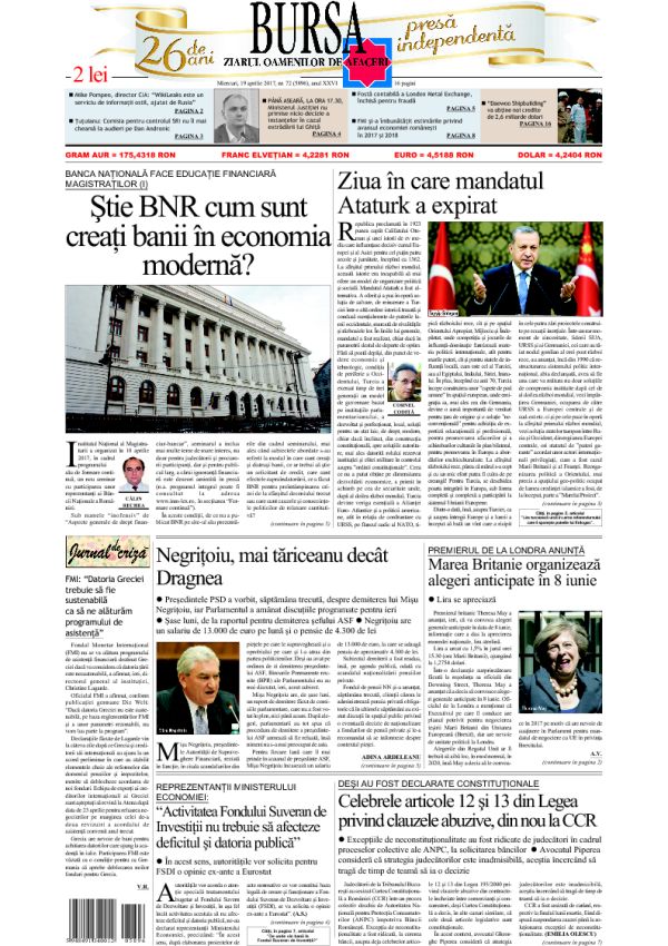 Ediţia din 30.04.2025