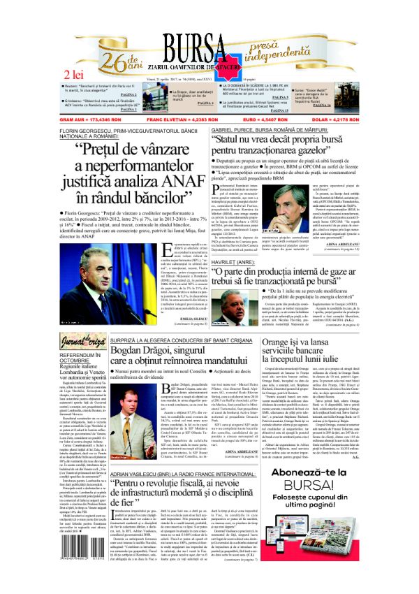 Ediţia din 01.05.2025