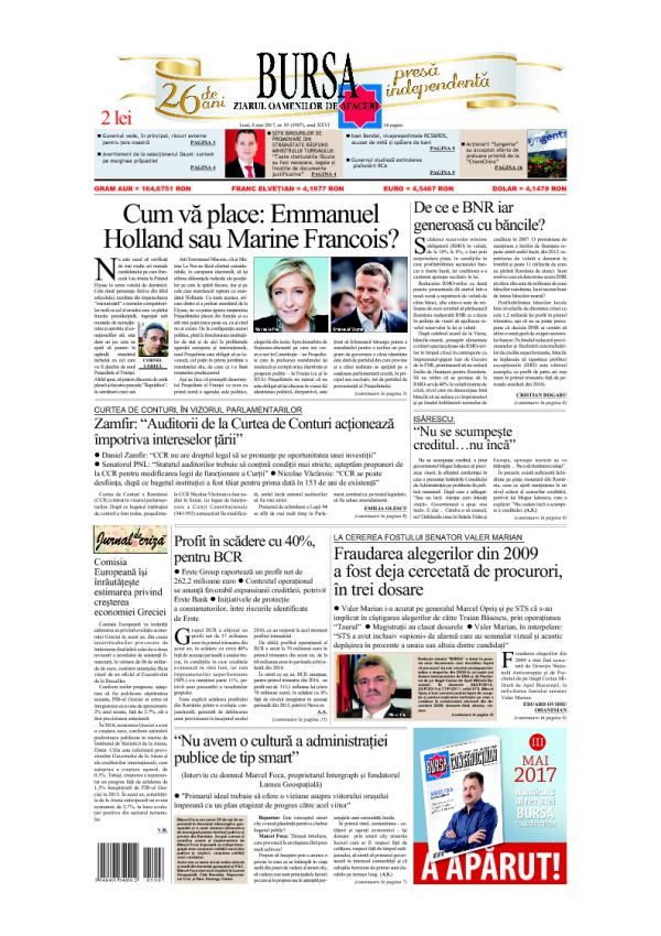 Ediţia din 01.05.2025