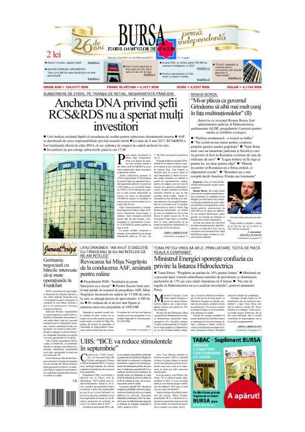 Ediţia din 01.05.2025