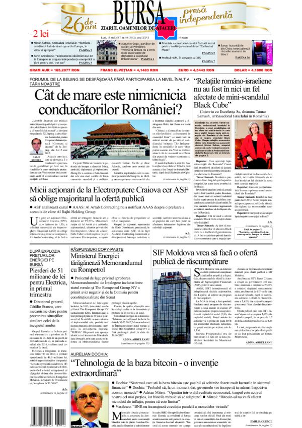 Ediţia din 01.05.2025