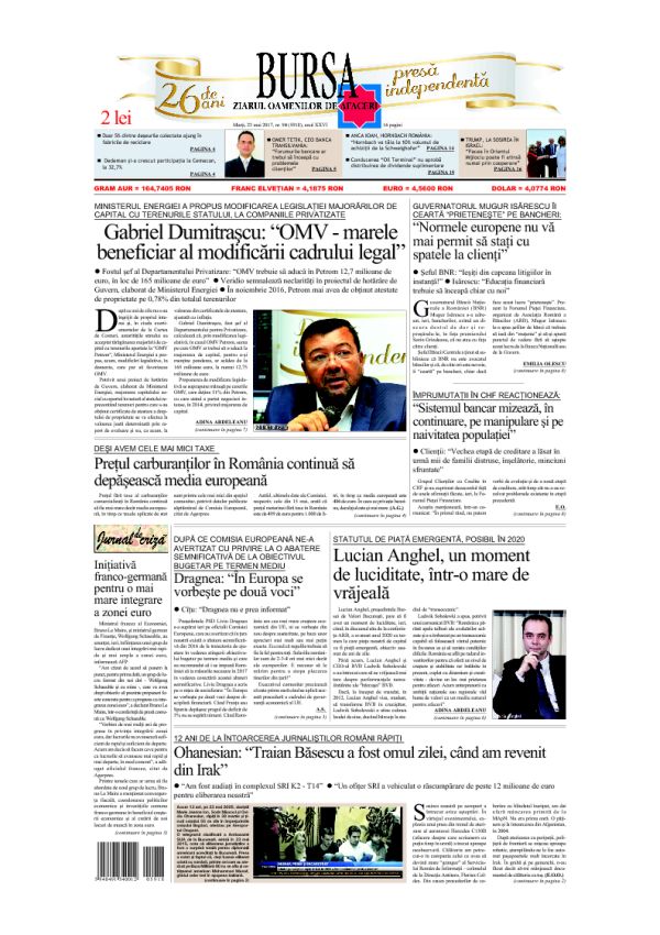 Ediţia din 01.05.2025