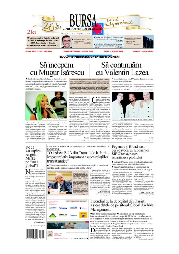Ediţia din 01.05.2025