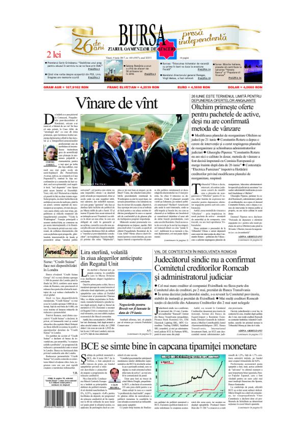 Ediţia din 01.05.2025