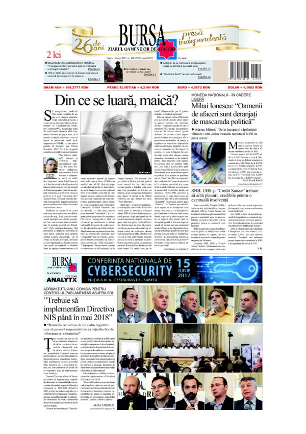 Ediţia din 30.04.2025