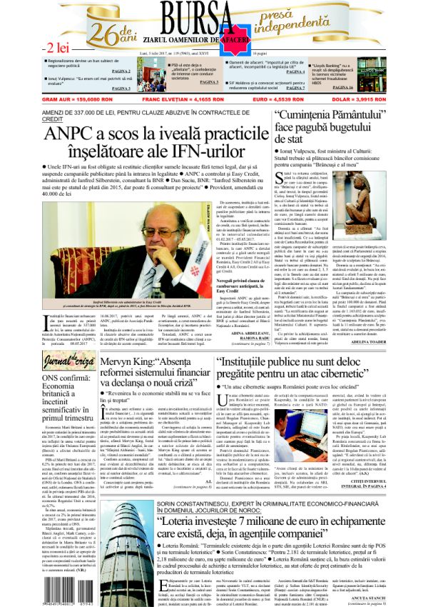 Ediţia din 28.07.2026