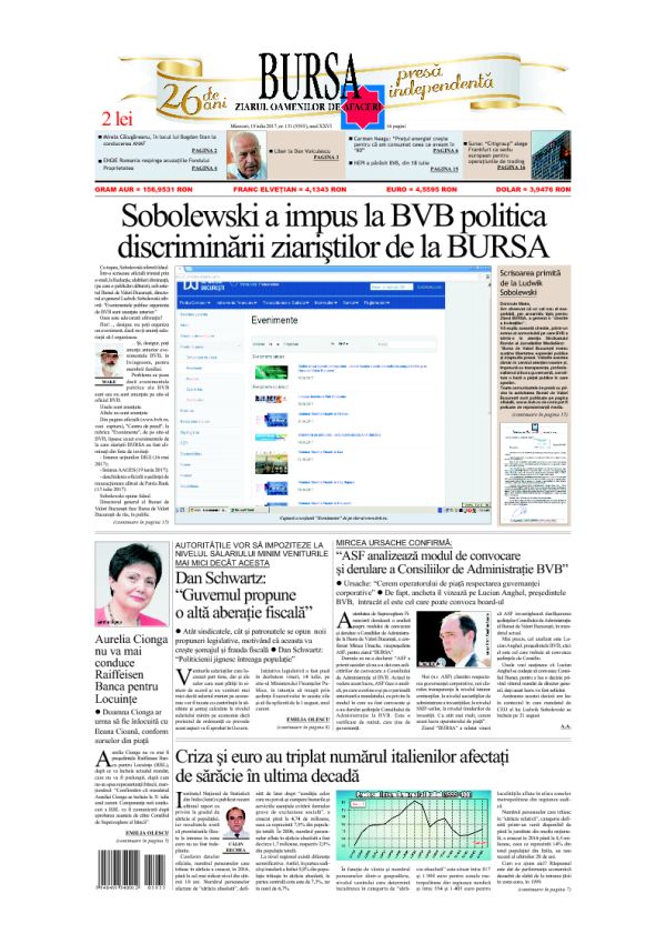Ediţia din 19.07.2017
