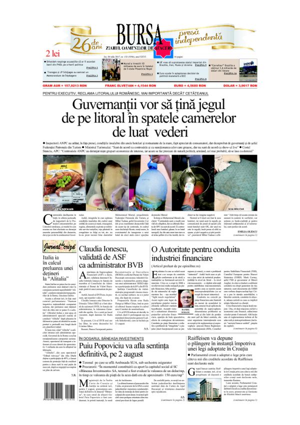 Ediţia din 10.07.2026