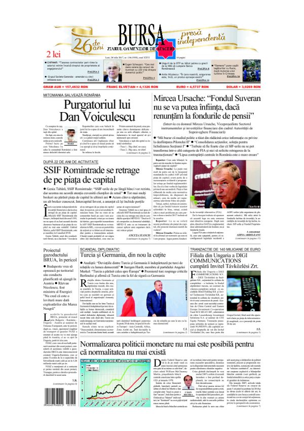 Ediţia din 29.07.2026