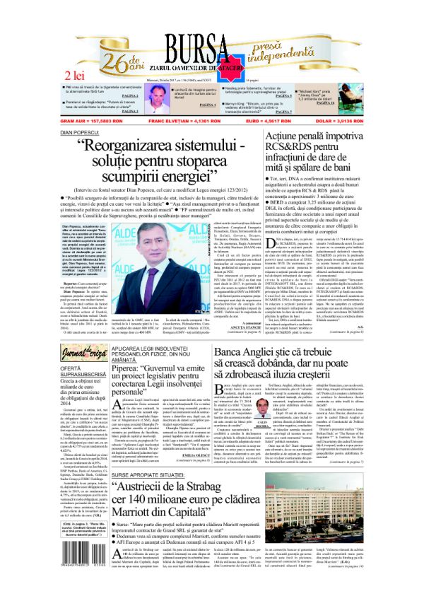 Ediţia din 01.05.2025