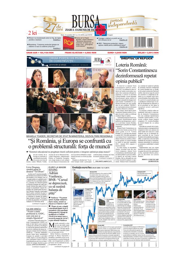Ediţia din 01.05.2025