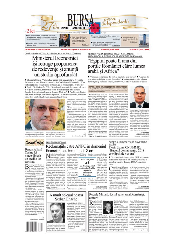 Ediţia din 06.12.2017