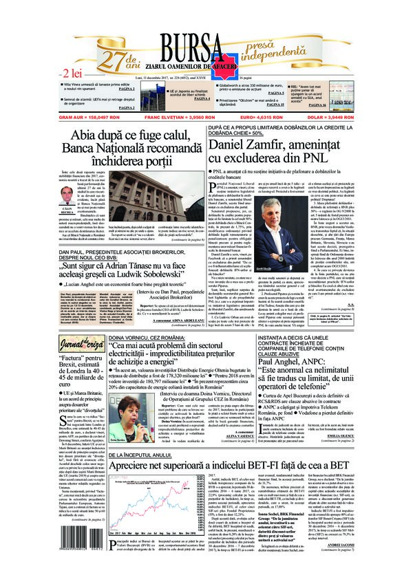 Ediţia din 01.05.2025
