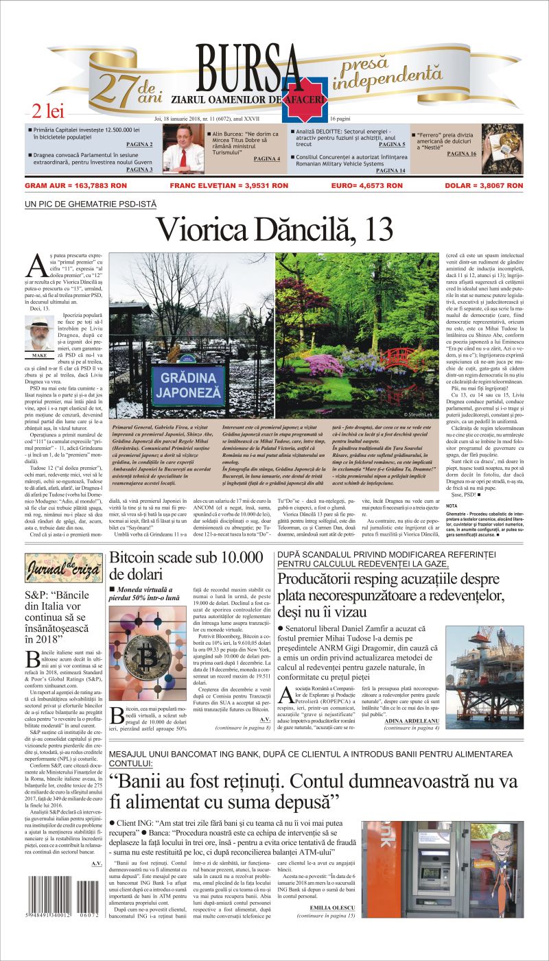 Ediţia din 01.05.2025