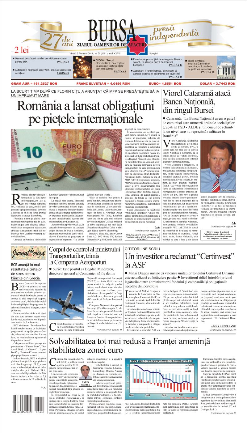 Ediţia din 01.05.2025