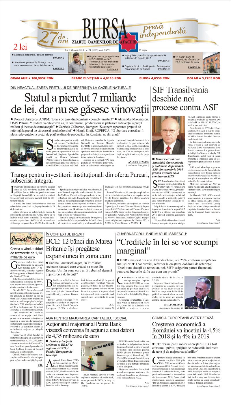 Ediţia din 01.05.2025