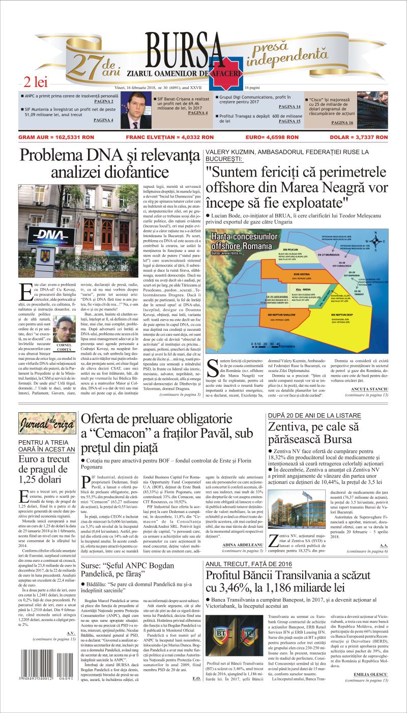 Ediţia din 01.05.2025