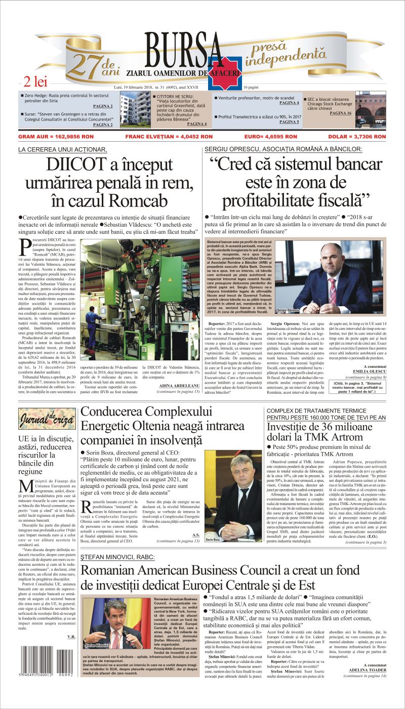 Ediţia din 01.05.2025