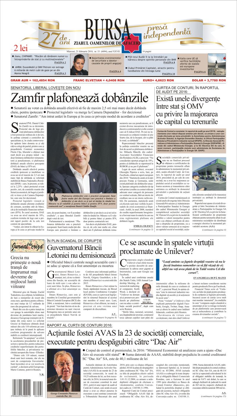 Ediţia din 01.05.2025