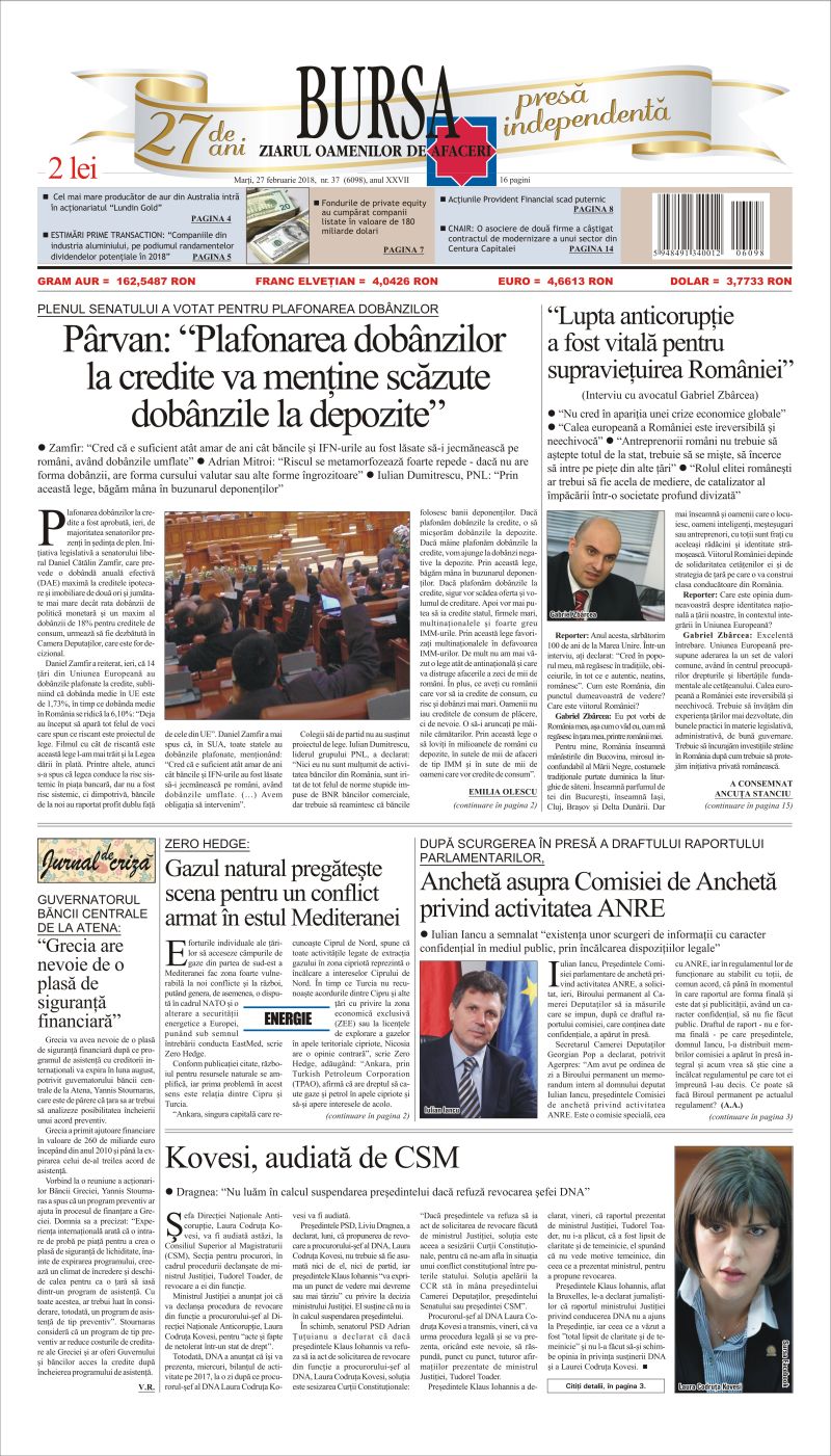 Ediţia din 01.05.2025