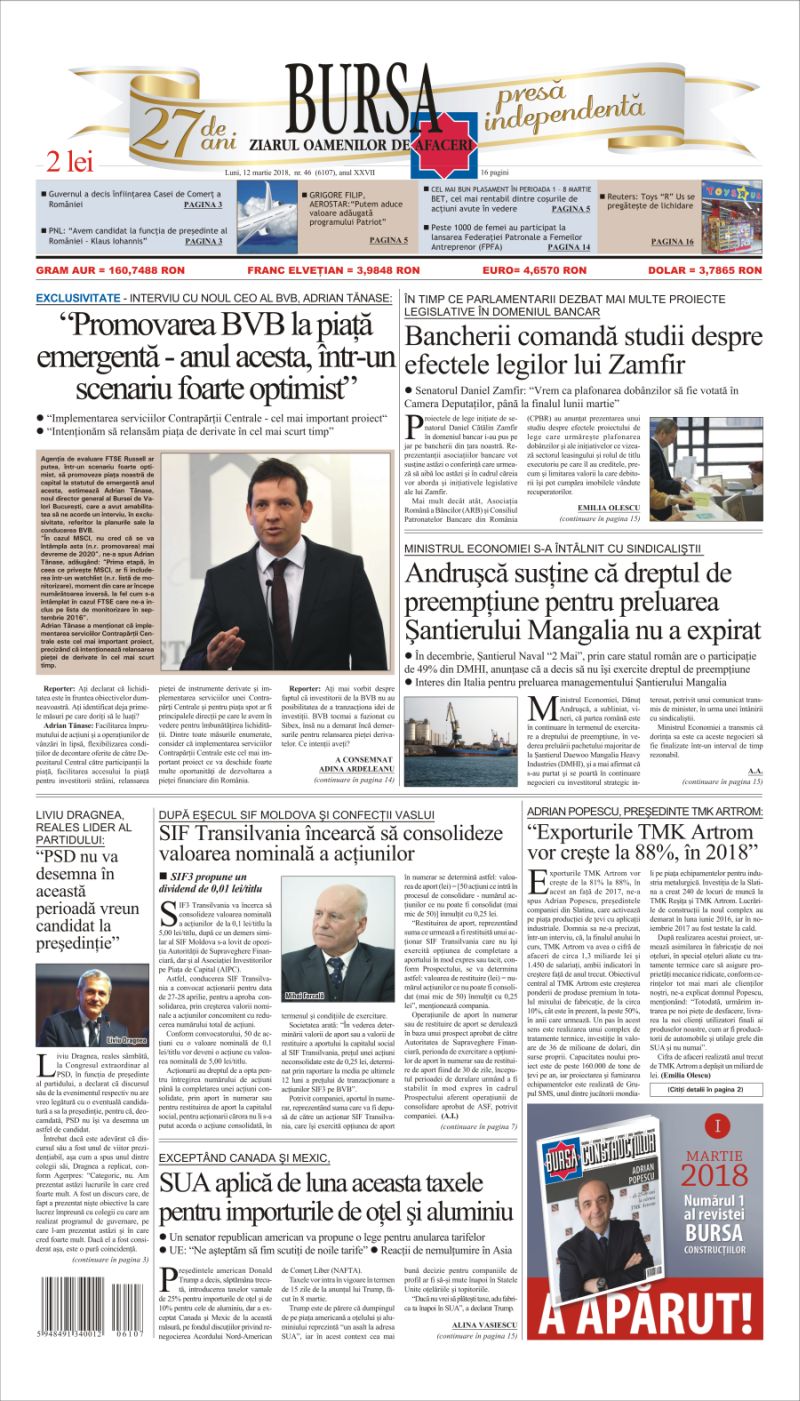 Ediţia din 01.05.2025