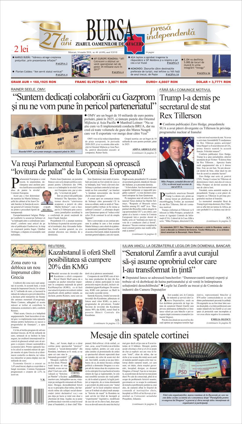 Ediţia din 01.05.2025