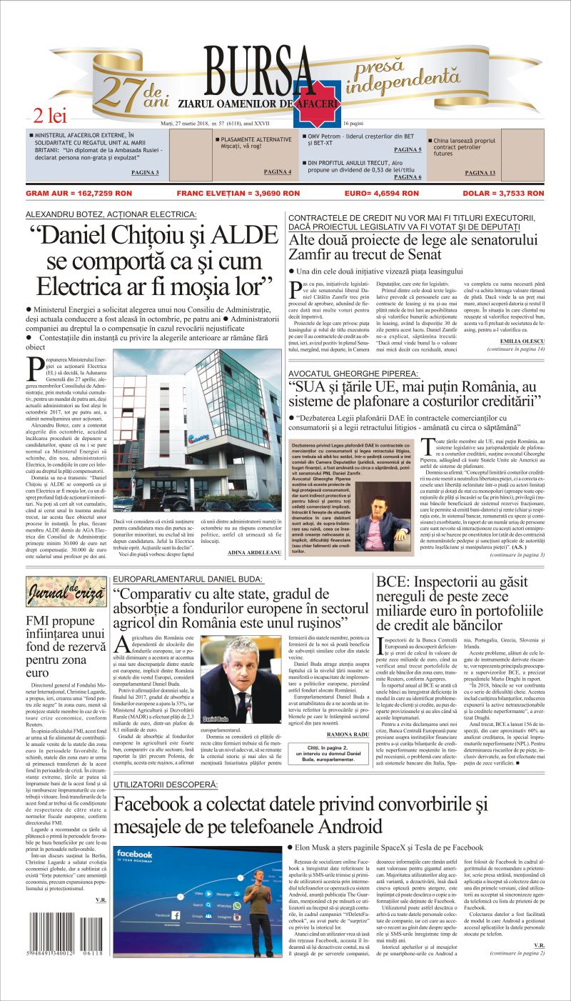 Ediţia din 30.04.2025