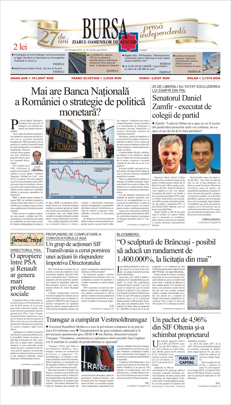 Ediţia din 01.05.2025