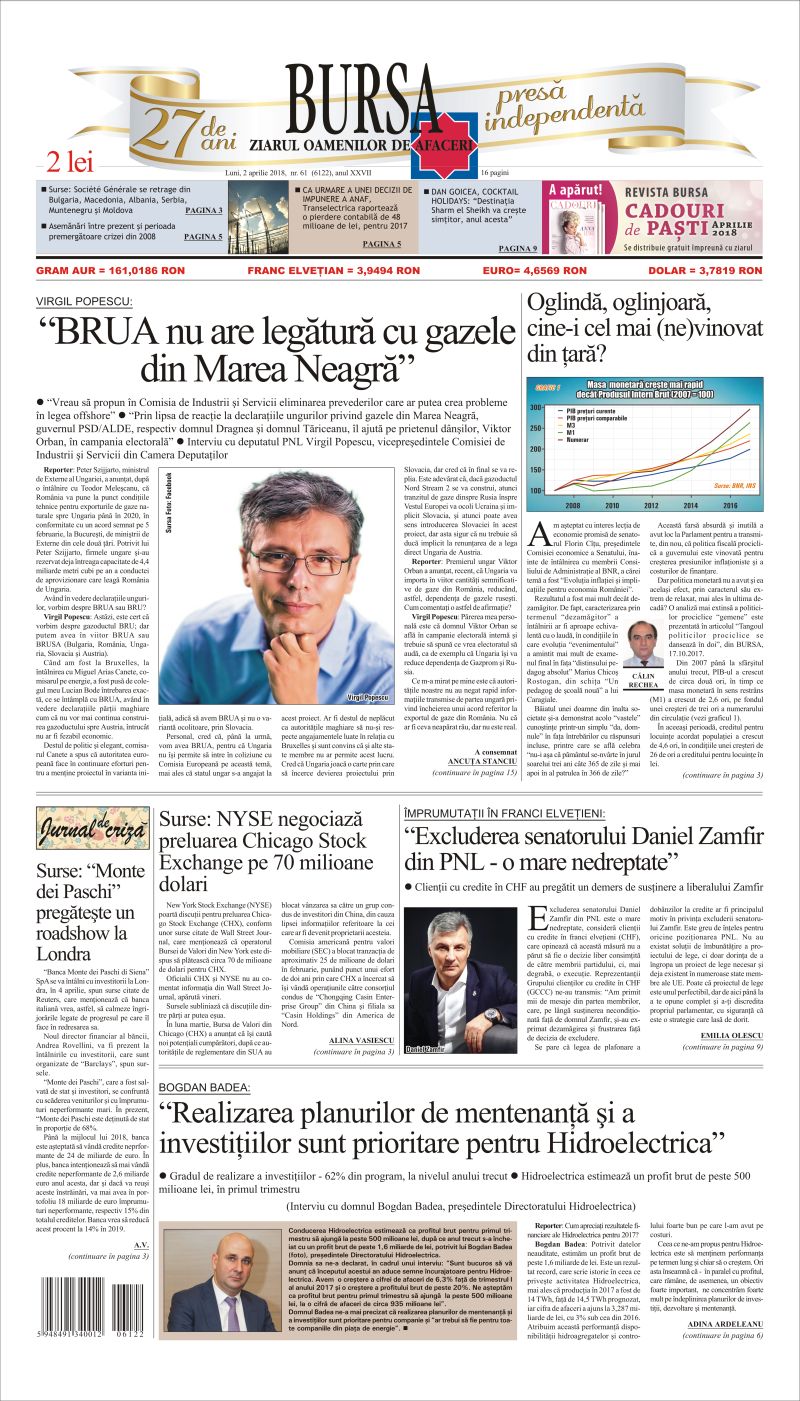 Ediţia din 01.05.2025