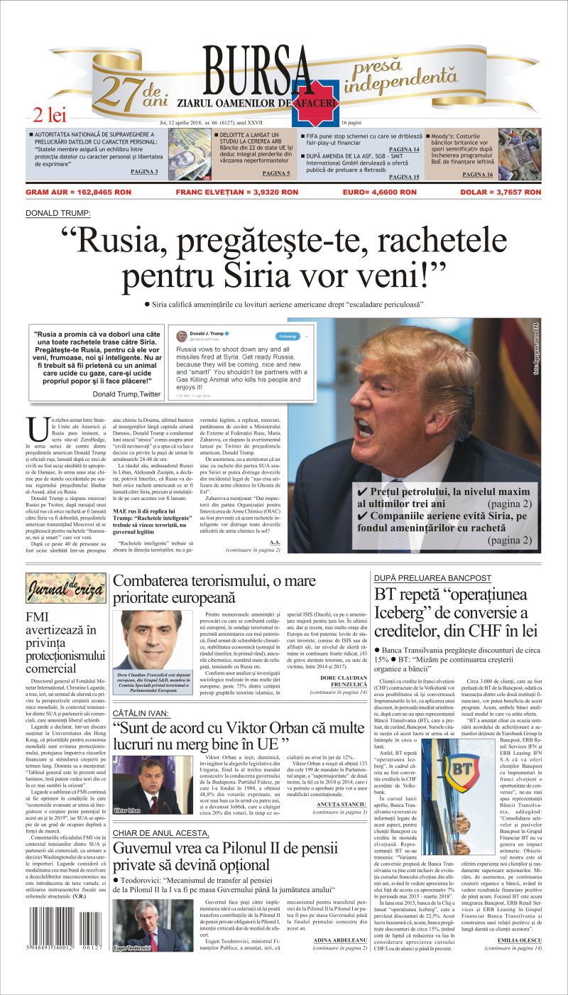 Ediţia din 01.05.2025
