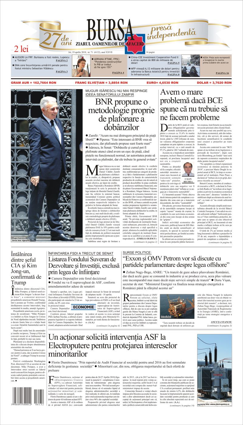Ediţia din 01.05.2025